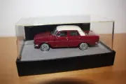 1/43 Trax Opal TO01 1963 EH Holden Special Sedan Winton Red/Fowlers Ivory