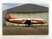 British Eagle - Vickers Viscount Postcard - #17