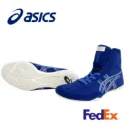 asics 1083A001 Boxing Wrestling Shoes Blue Blue Line Gold EX-EO TWR900 oki11 S12