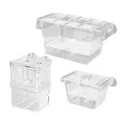 Aquarium Fish Tank Livebearer Breeding Breeder Baby/Fry Net Trap Box Hatchery