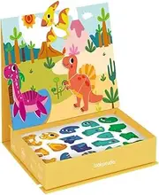 Tooky Toy TK405 Magnetic Box - Dinosaur : Magnetic Travel Playset for Toddlers