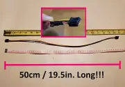 19.5" 50cm Floppy Drive Power Cable Female-Female BERG/SP4 Straight Through