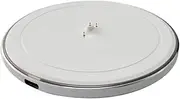 Wireless Portable Charging Station Dock for Logitech Ultimate Ears Boom 3 Ultimate Megaboom 3 Bluetooth Speaker Charger Base Stand Dock (White)