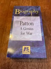 A&E Biography: Patton - A Genius for War (VHS, 1995) NEW, SEALED