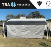 3660mm Caravan RV Privacy Screen Side Shade Wall to suit 13ft Awning Accessories