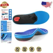 Durable Plantar Fasciitis Inserts for Work Boots & Heels - Blue Comfort Everyday