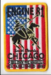 Chicago Fire Department, Illinois Engine 81 South Deering Patch V1