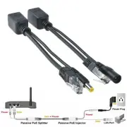 PoE Adapter RJ45 Injector Power over Ethernet Passive+ Splitter 5V 12V 24V 48V