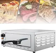 Electric Pizza Oven, Commercial Single 12" Pizza Drawer Toaster Oven, 1200W Countertop Stainless Steel Multipurpose Home Restaurant Snack Toaster for Restaurant Pizza