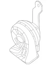 Genuine Nissan Low Note Horn 25620-9JJ0A