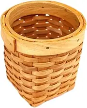 Practical Hand Woven Rattan Pen Holder, Pencil Makeup Brush, Multi-Purpose Storage Basket