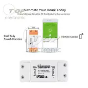 Sonoff ITEAD WiFi Wireless Smart Switch Module ABS Socket for DIY Home L2KE
