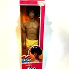Sunsational Malibu Ken #3849 Black African-American Rooted Afro Mattel 1981 MIB