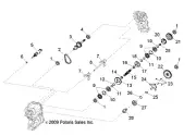 Polaris Mid Output Helical Gear, 60T, Genuine OEM Part 3234139, Qty 1