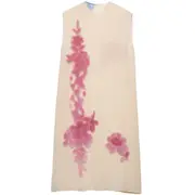 [Prada] Prada Georgette Midi Dress 44 IT NEUTRALS