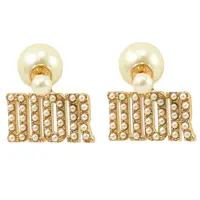 在飛比找PChome24h購物優惠-Christian Dior TRIBALES滿版珠飾LOG