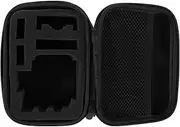LABRIMP Zipper Camera Bag Cameras Durable Outdoor Storage Case with Shoulder Strap Stylish Design for Quick Access to Accessories Compatible with Gopro
