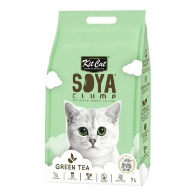 Kit Cat Soya Clump Litter Green Tea 7ltr