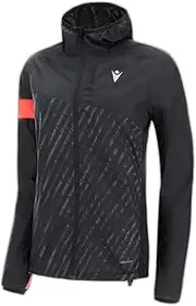 [Macron] Women's Run Scc Doris Reflex W-Break Light JKT Blk/Ncor Wmn Windproof Jacket