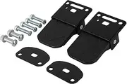 Foot Rest for Motorcycle, Foldable Extend Front Foot Rest, Noiseless Electric Bicycles Pedal, Fits Most Motorcycles for Long-Distance Travel, Durable Foot Pegs for Comfortable Riding, Adjustable