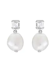 V BY Laura Vann Bella Sterling Silver Drop Earrings - One Size One Size
