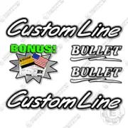 Custom Line Bullet Trailer Decal Kit - 7 YEAR OUTDOOR 3M VINYL!