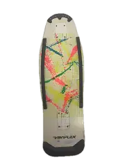 Variflex Foot Loose White W/ Guards and Nose/Tail Guards 9.25in Shaped Deck
