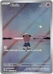 Pokemon - Cleffa 202/197 - Obsidian Flames - Illustration Rare - Holo Foil Full Art