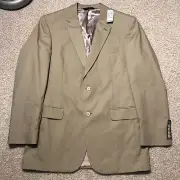 Jos A Bank Spring Weight Light Tan Blazer/Sport Coat 40 Long 350$