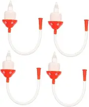 CRILSTYLEO Baby Nose Sucker Reflux Nose Sucker for Nasal Discharge for Baby Made of Grade Silicone