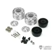 Lesu Bearing Brake Metal Front Wheel Hub for Tamiya 1/14 RC Truck Car Model Part