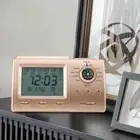 Digital Auto Islamic Azan Muslim Prayer Alarm Table Clock W/ Compass Thermometer