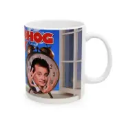 Groundhog Day Ceramic Mug, Retro Coffee Cup, 11oz, Movie Lovers Gift, Film Buff