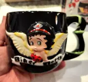 2006 Biker Betty Boop 3D Coffee Cup Soup Mug NEW in box