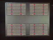550V4 Grow Light Samsung lm301h 3000k + 4000k w/ SWITCHABLE Red IR UV HLG driver