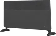 Ausclimate 2000W EcoSmart Pro Large Panel Heater - Charcoal Black