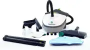 Steamfast SF-370 Canister Cleaner with 15 Accessories-All-Natural, White