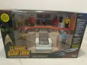 Classic Star Trek Bridge Collector Figure Set Playmates Vintage No Returns!!