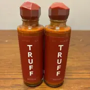 2 Pack Truff Hotter Sauce Black Truffle Infused Hot Sauce 6 oz Each