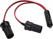 2-Socket Splitter Car Power Supply Adapter 1 to 2 Way/3-Way Power 12-24V Socket Y Adapter