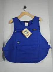 Westex Indura HRC 2 - Fire Resistant Blue Vest Adjustable- OSFM - NWT