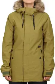 VOLCOM Women's MISSION Insulated Snow Jacket - MOS - Small - NWT