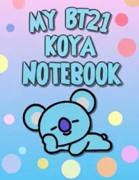 在飛比找博客來優惠-My BT21 KOYA Notebook for BTS 