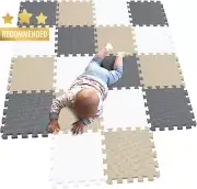 LEGO Puzzle Play Mat 18 Pieces Soft Baby Play Mat Interlocking Foam Tiles