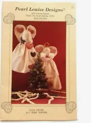 Pearl Louise Designs "FAITH" 12" TREE TOPPER"