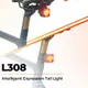 自行車尾燈 L 3 0 8 尾燈智能表情剎車傳感器 COB LED 自動睡眠喚醒文字燈智能剎車傳感器 Type-C IP
