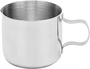 QANYEGN 30ml Milk Frothing Pitcher, Stainless Steel Milk Frother Cup, Creamer Pitcher for Families and Cafes Use.