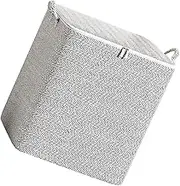 CHILDWEET Large Capacity Blanket Storage Bag Quilt Storage Bag for Bedroom Zipper and Handles