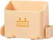 Wall Mounted Remote Control Storage Box Phone Charging Container For Bathing Supplies