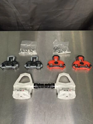 Exustar EPS-R Pedal Road Bike 2 Sets Of Keo Cleats White Peloton New Box Durable